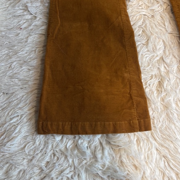 Forever 21 stretch bell flare corduroy pants size M - Picture 2 of 6
